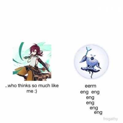 heizou has an emotional duet with cryo abyss mage <33