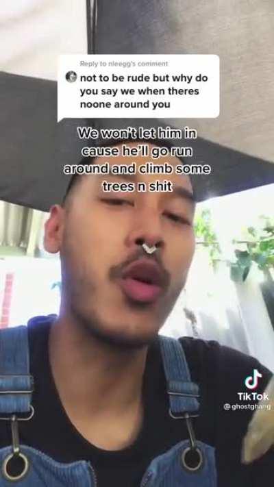 The faces he makes when “switching”