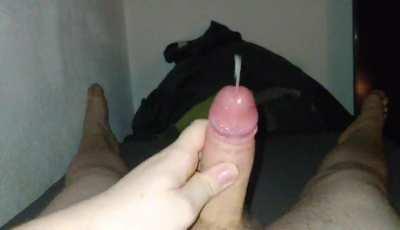 Started the day properly.. still horny as hell tho! Wanna get that rock hard German cock and cum for yourself? Cum and get the next few loads out of my balls!