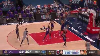 [Highlight] Westbrook finishes the tough and-one through the Laker defense