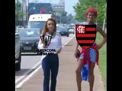 Flamengo chegando na Supercopa sem ter ganho nada