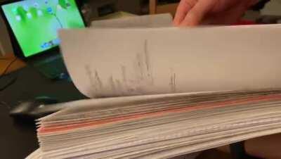 [OC] One of my player's notes from a 3 years campaign