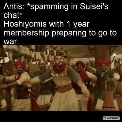 We're going on a crusade, boys