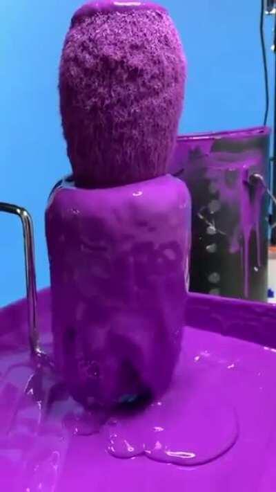 Getting this paint roller dry