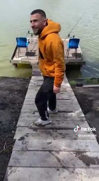 I'm sure that fish is thankful.