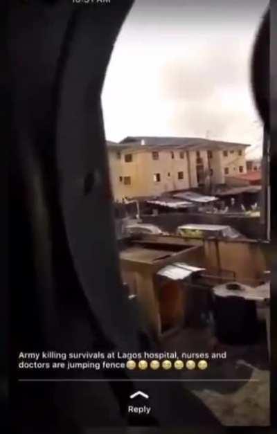 Currently happening in Nigeria due to the End SARS protest.