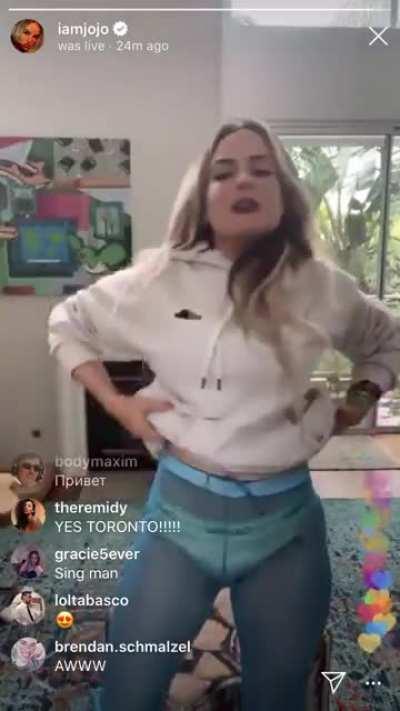 Accidental flash during live