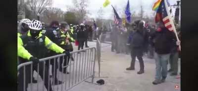 More chaos in D.C. as police clash with Trump supports in front of the U.S. Capitol