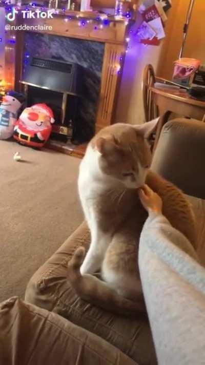 This hand feels different...