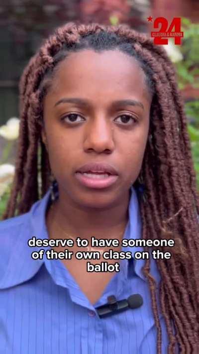 With Donald Trump and Genocide Joe Biden on the ballot, two loyal servants of the same group of billionaires, working people in Virginia deserve to see someone of their same class on there too!