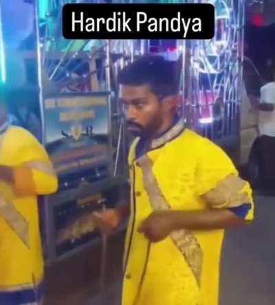 Hardik pandya's contribution 