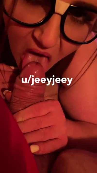 How do you feel about a nerdy blowjob?