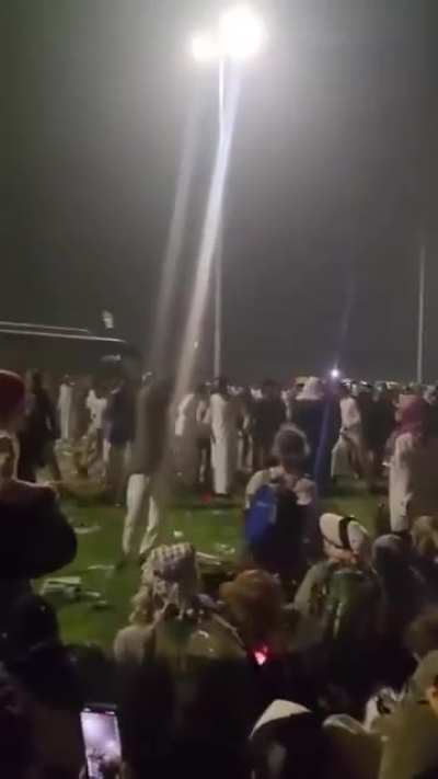 Clashes erupted between Egyptian people and the pro Gaza activists who arrived Egypt in order to reach the Gazan border - 14 June 2025