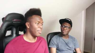 Deji caught slipping