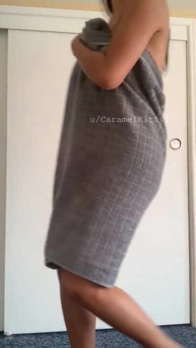 POV: you startle me right after my shower [OC]