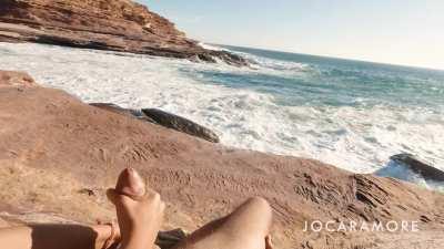 Stunned by the view, and by cumming so hard!