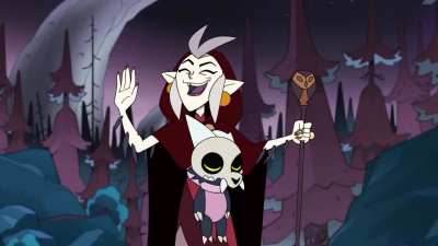 Sometimes Eda can be terrifying or funny.