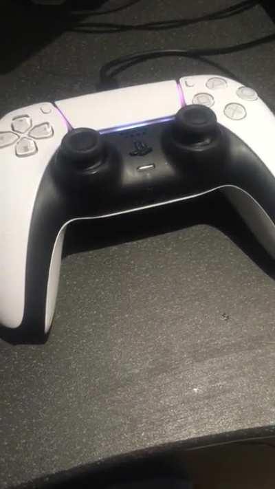 I spilt a bit of coffee in my controller and got it out but when I got back it was making this noise can anyone help me thank