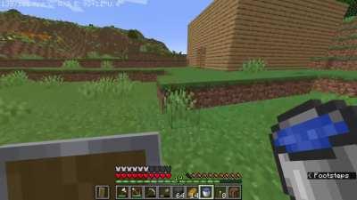 Perfectly timed villager sound