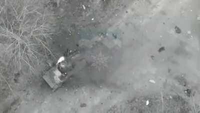 UAV video from Ukraine’s 10th Mountain Assault Brigade showing destroyed or damaged Russian tanks and BMPs.