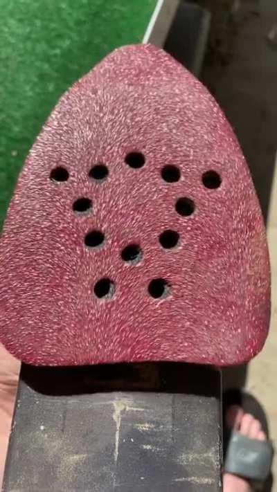 The frame rate makes my sander look like a Heart beat.