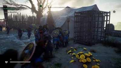 [AC VALHALA] - Didn’t realize stepping on a trap would be such a BIG deal