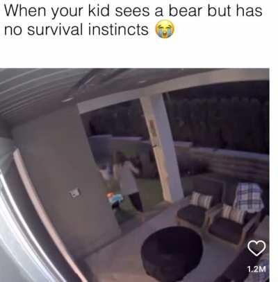 She probably scared him off 😂