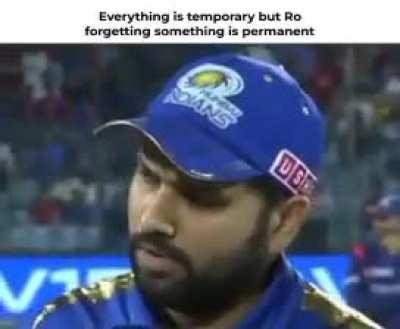 12 seconds of rohit being rohit