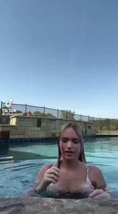 Her bikini vids were legendary