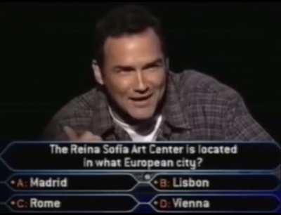 Regis knew what he was doing!