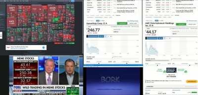 FOX Business Meme Stock Segment 1! Wise Old Demon Makes Mistake and Brings on Beautiful BabyFace Ape LIVE!