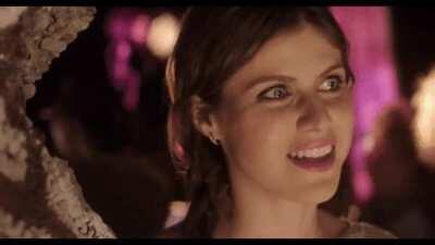 When I tell Alexandra daddario that she's getting hatefucked tonight