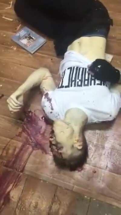 Video of Vladislav Roslyakov's dead body