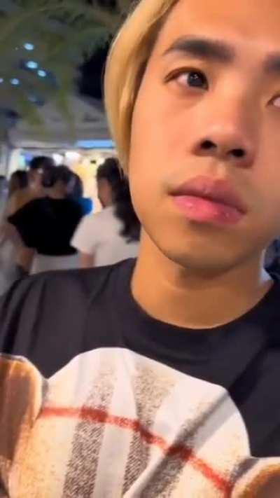 sure, he's there just for watching juice thing...