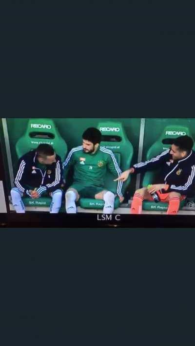 I hope he did not get substituted afterwards