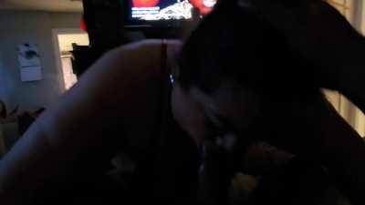 I love sucking on black cock