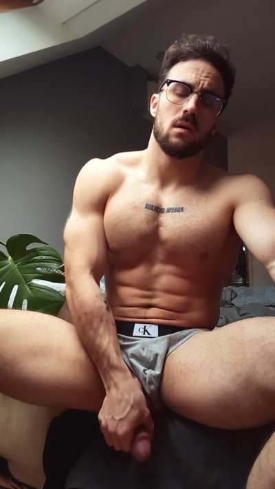 Getting my cock ready for you