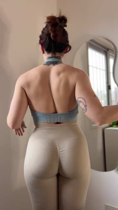 Getting ready for a heavy workout