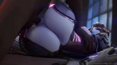 Widowmaker getting dicked down (FPSBlyck) [Overwatch]