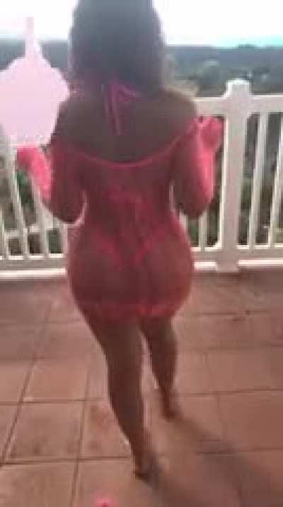 Her body crazy we fuckin on the balcony 😮‍💨