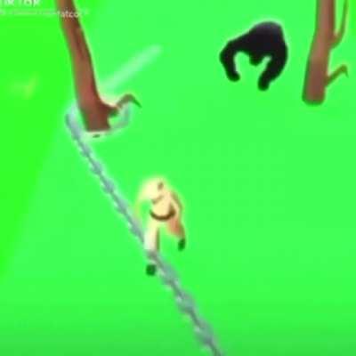 least aggressive gorilla