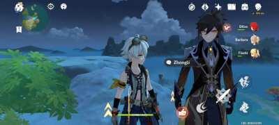 Zhongli have a very interesting 