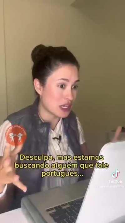 Fala em português porra!