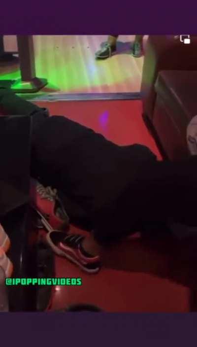 Knocks her Bf out with a bowling ball & throws a strike…