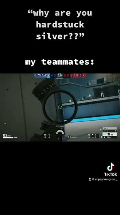 Teammates be wildin LMAO