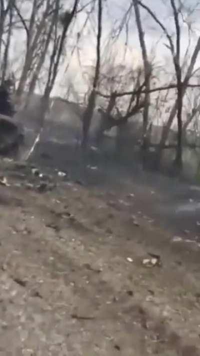 From Battlefield in east Ukraine