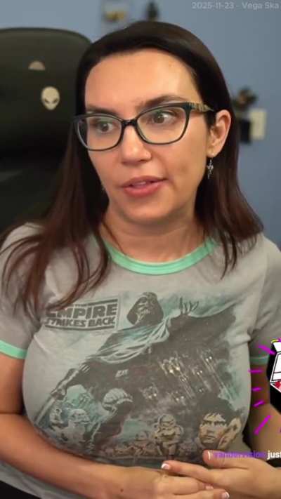 2025-11-23 Trisha's fitcheck and biting lips