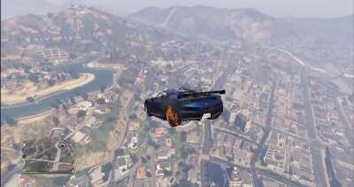 Got launched so hard, I spontaneously combusted