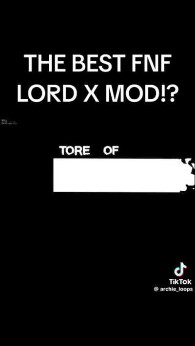 Dudes, LORD X has blessed thine ears
