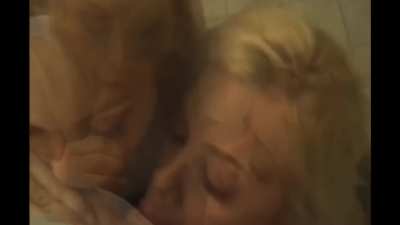 Riley Steele & Jesse Jane with co-star Scott Nails in an unplanned bts extra scene. Top Guns. 2011